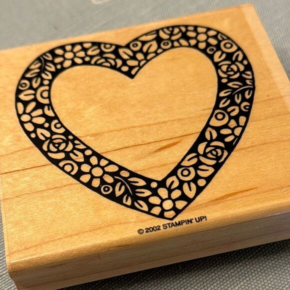 Stampin' Up! Heart Rubber Stamp - Picture 3 of 4
